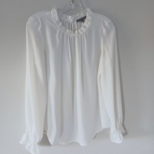 Adrianna Papell elegant long sleeve blouse